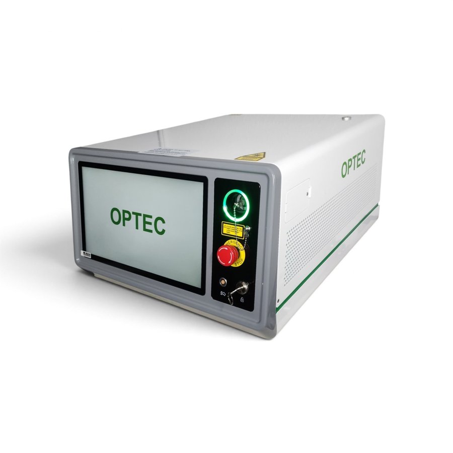 OPTEC Thulium Duo laser console with OPTEC branded display